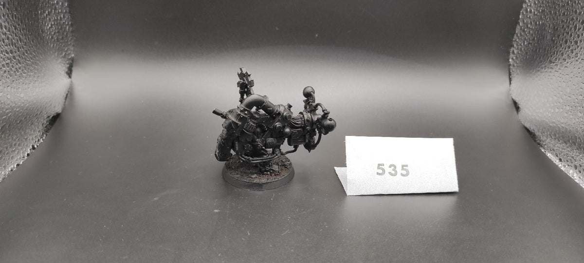 (1) Big Mek with Shokk Attack Gun METAL Orks Warhammer 40k -2497-