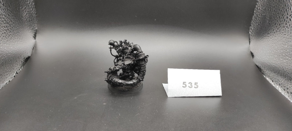 (1) Big Mek with Shokk Attack Gun METAL Orks Warhammer 40k -2497-