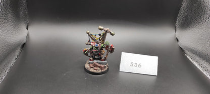 (1) Ork Mek with Custom Forcefield FINECAST Warhammer 40k -2498-