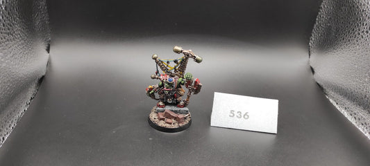 (1) Ork Mek with Custom Forcefield FINECAST Warhammer 40k -2498-