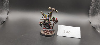 (1) Ork Mek with Custom Forcefield FINECAST Warhammer 40k -2498-