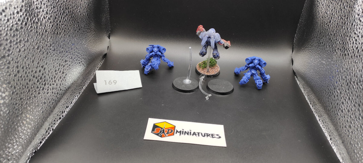 (3) Space Marines Inceptor Warhammer 40k -1367-