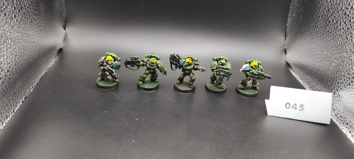 (5) Space Marines Sternguard Veterans Marines METAL OOP Warhammer 40k -1281-