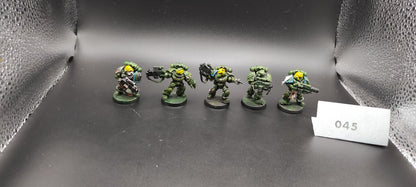 (5) Space Marines Sternguard Veterans Marines METAL OOP Warhammer 40k -1281-