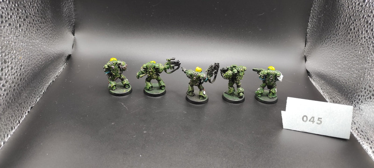 (5) Space Marines Sternguard Veterans Marines METAL OOP Warhammer 40k -1281-