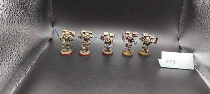 (5) Space Marines Vanguard Veterans METAL OOP Warhammer 40k -1277-
