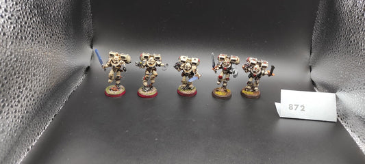 (5) Space Marines Vanguard Veterans METAL OOP Warhammer 40k -1277-