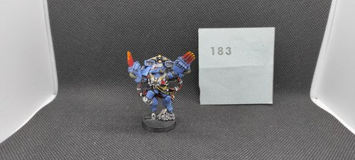(1) Space Marines Kavyaan Shrike Metal OOP Painted Warhammer 40k -1691-