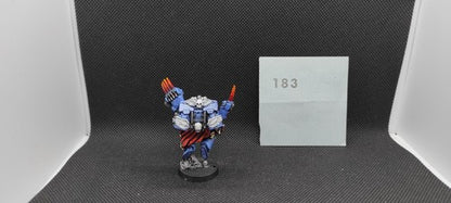 (1) Space Marines Kavyaan Shrike Metal OOP Painted Warhammer 40k -1691-