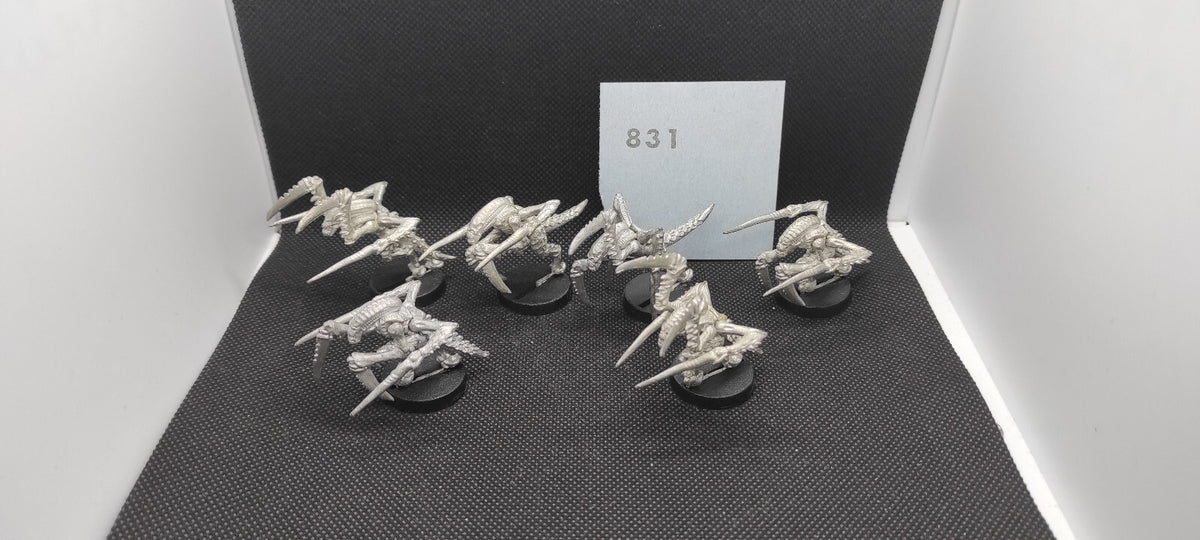 (6) Tyranids OOP Metal Hormagaunts Warhammer 40k -1701-
