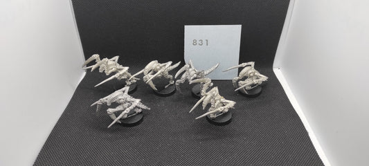 (6) Tyranids OOP Metal Hormagaunts Warhammer 40k -1701-