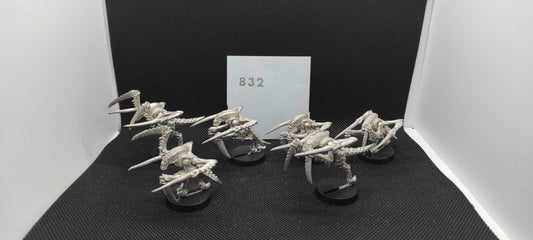 (6) Tyranids OOP Metal Hormagaunts Warhammer 40k -1702-