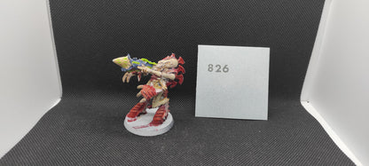 (1) Tyranids OOP Metal Warrior Warhammer 40k -1696-