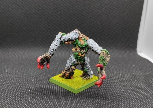 (1) Oldhammer Wood Elves Treeman Metal Propaint Original OOP Warhammer Fantasy Miniatures -1447-