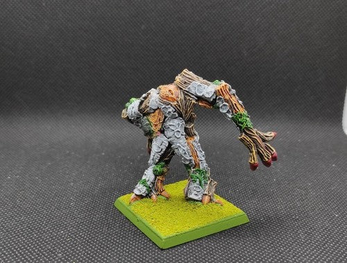 (1) Oldhammer Wood Elves Treeman Metal Propaint Original OOP Warhammer Fantasy Miniatures -1447-