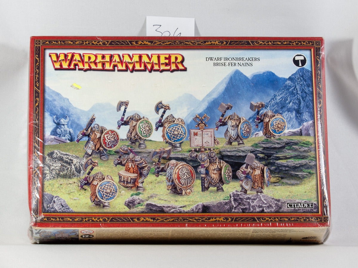 (10) TOW NEW Dwarf Ironbreakers Irondrakes Warhammer Fantasy Miniatures -2006-