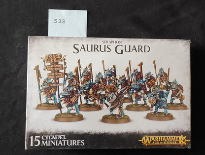 (15) TOW NEW Seraphon Saurus Guard Lizardmen Warhammer Fantasy Miniatures -2008-