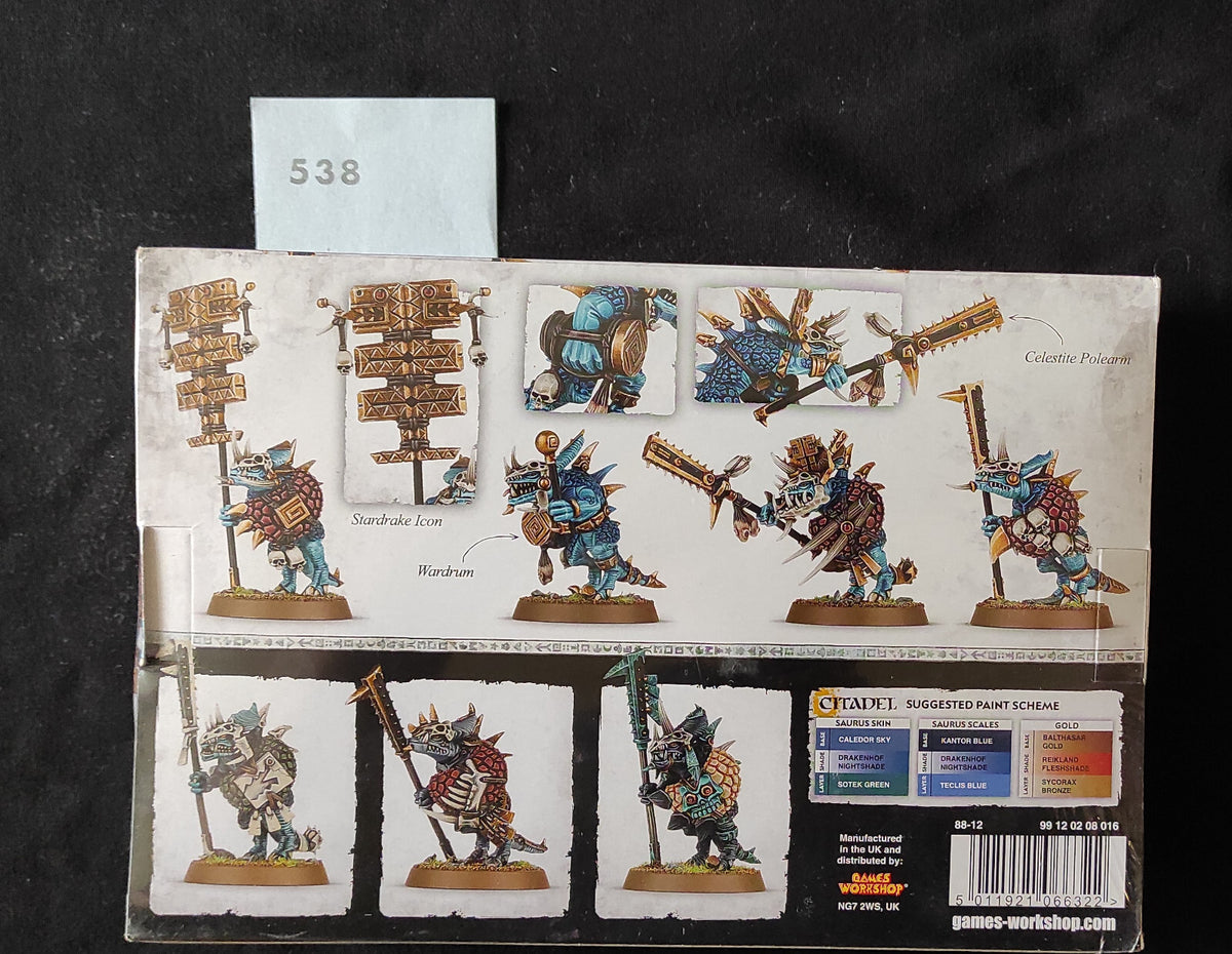 (15) TOW NEW Seraphon Saurus Guard Lizardmen Warhammer Fantasy Miniatures -2008-