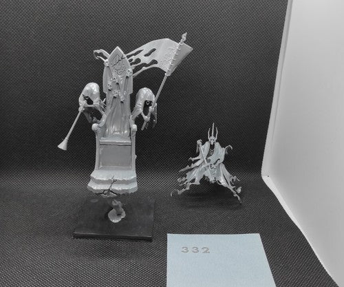 (1) Undead Nighthaunt Kurdoss Valentian the Craven King Warhammer Age of Sigmar Miniatures -1254-