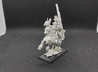 (1) Empire Engineer on Mechanical Steed Metal OOP Warhammer Fantasy Miniatures -1657-