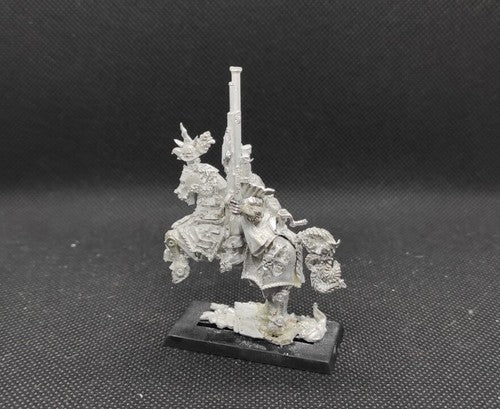 (1) Empire Engineer on Mechanical Steed Metal OOP Warhammer Fantasy Miniatures -1657-