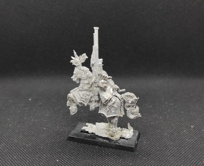 (1) Empire Engineer on Mechanical Steed Metal OOP Warhammer Fantasy Miniatures -1657-