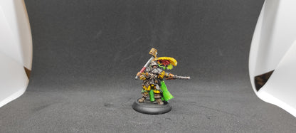 (1) Empire Hero Captain with Pistol Finecast OOP Warhammer Fantasy Miniatures -2052-