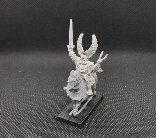 (1) Empire Kurt Helborg Reiksguard Captain Metal OOP Warhammer Fantasy Miniatures -1656-