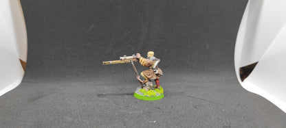 (1) Empire Master Engeneer Hochland Long Rifle Hendgun Metal Warhammer Fantasy Miniatures -2051-