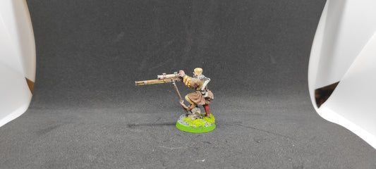 (1) Empire Master Engeneer Hochland Long Rifle Hendgun Metal Warhammer Fantasy Miniatures -2051-
