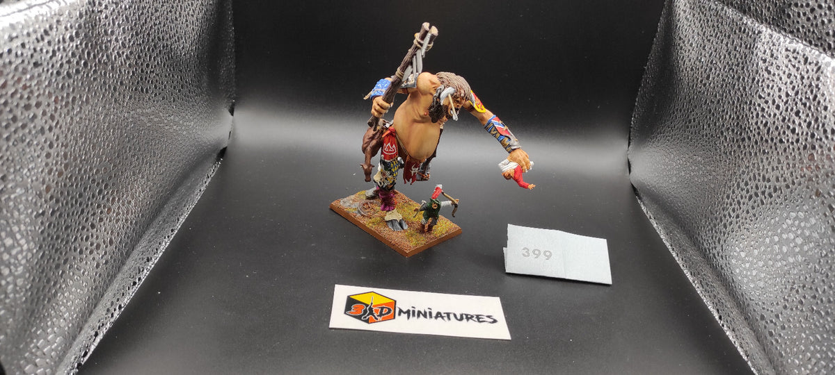 (1) Empire Orks & Goblins Giant Mancrusher Gargant Warhammer Fantasy Miniatures -1273-