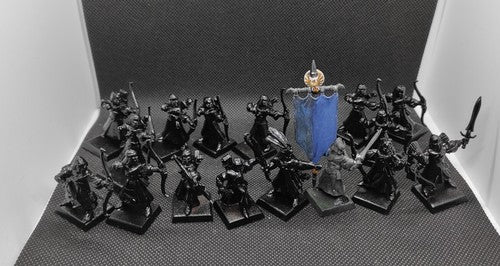 (16) High Elves Archers Plastic OOP Warhammer Fantasy Miniatures -1866-