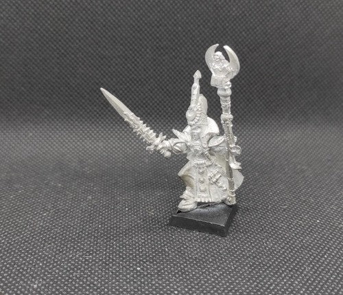 (1) High Elves Hero Lord Teclis Loremaster Metal OOP Warhammer Fantasy Miniatures -1870-
