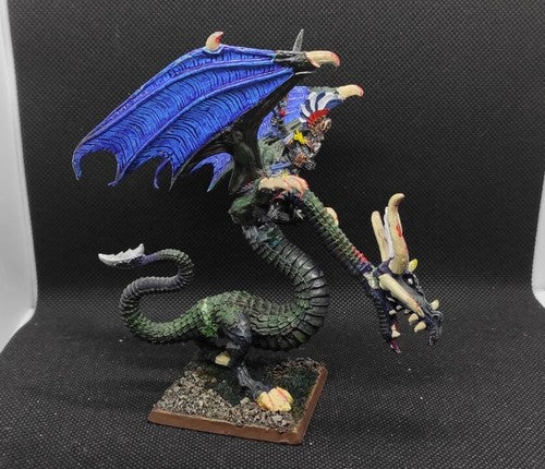 (1) High Elves Lord Dragon Dragonlord Full Metal OOP Warhammer Fantasy Miniatures -1867-