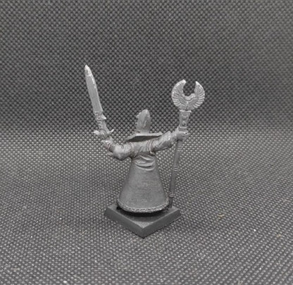 (1) High Elves Mage Hero Lord Character Metal OOP Warhammer Fantasy Miniatures -1869-