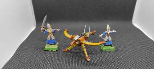 (1) High Elves Reapeter Bolt Thrower Metal OOP Warhammer Fantasy Miniatures -1951-