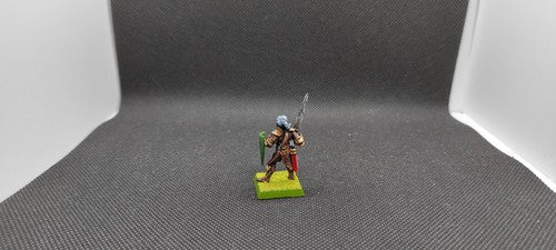 (1) Oldhammer Wood Elves Hero Plastic Propaint Original OOP Warhammer Fantasy Miniatures -1446-