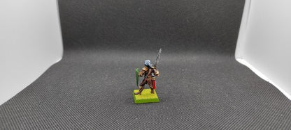 (1) Oldhammer Wood Elves Hero Plastic Propaint Original OOP Warhammer Fantasy Miniatures -1446-