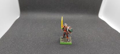 (1) Oldhammer Wood Elves Hero Propaint Original OOP Warhammer Fantasy Miniatures -1445-