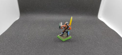 (1) Oldhammer Wood Elves Hero Propaint Original OOP Warhammer Fantasy Miniatures -1445-