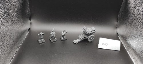 (4) Empire Volley Gun Warhammer Fantasy Miniatures -2212-